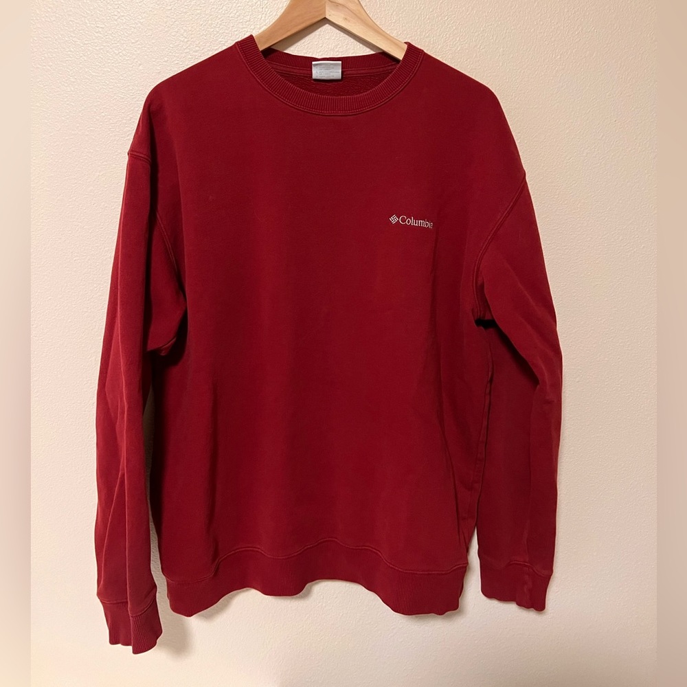Red Columbia Sweater